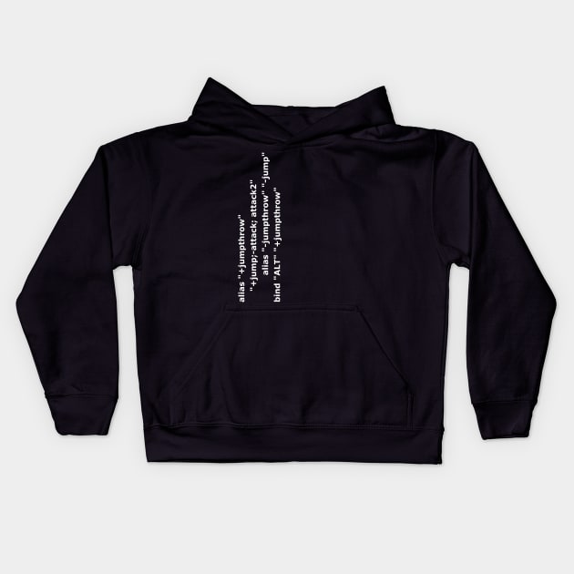 CSGO Jumpthrow Script Kids Hoodie by inex